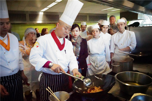 UESTC chefs take Sichuan cuisine to France and Belgium